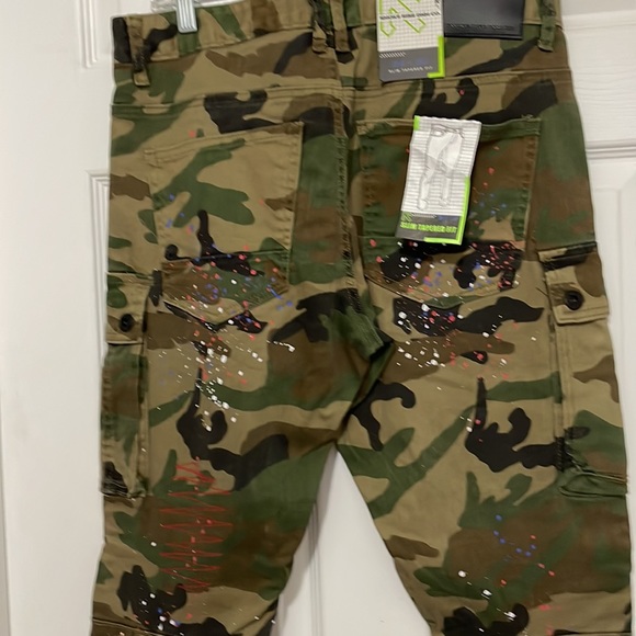 NWT MENS SMOKE RISE COOL CAMO JEANS - Picture 11 of 15